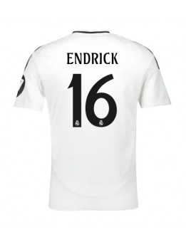 Real Madrid Endrick #16 Heimtrikot 2024-25 Kurzarm